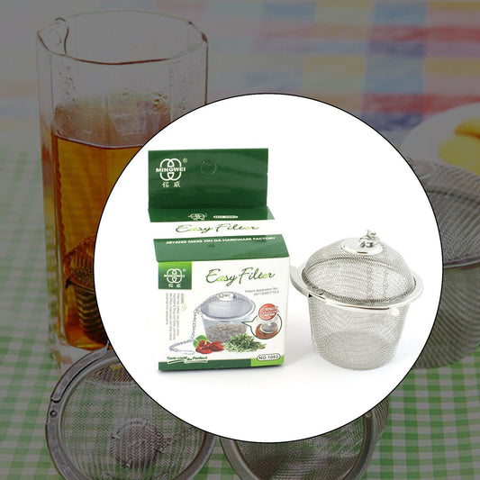 Stainless Steel Tea Strainer for Home & Office Kitchen - Happy Price - Image 1
