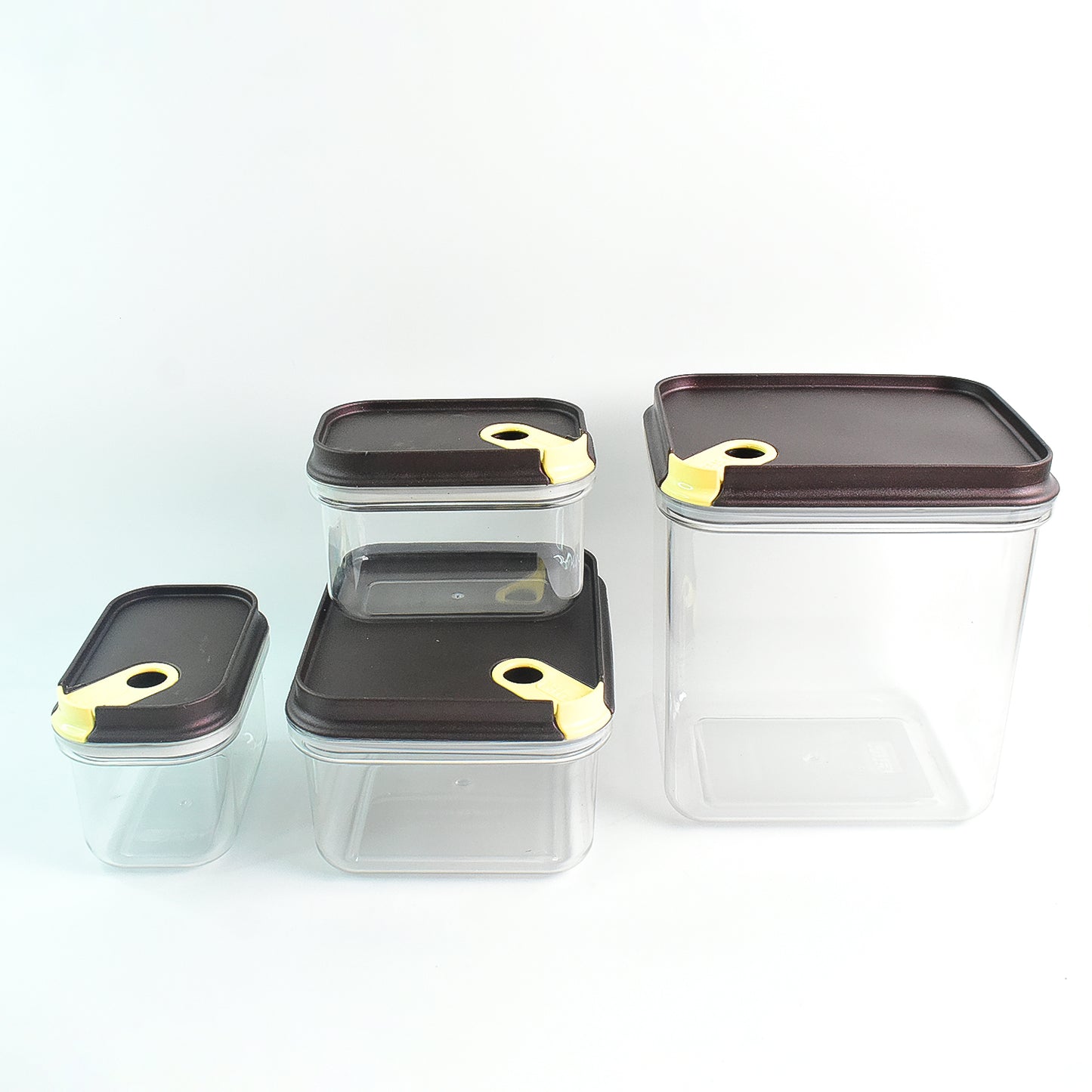 Ritu Push N Lock Airtight Food Storage Container Set (4 Pc) - Happy Price - Image 3