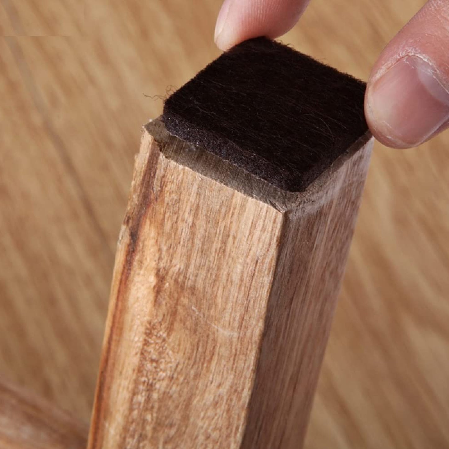 9133 Square Self Adhesive Door Wardrobe Furniture Feet Pad (Pack Of 1pc). - Happy Price - Image 2