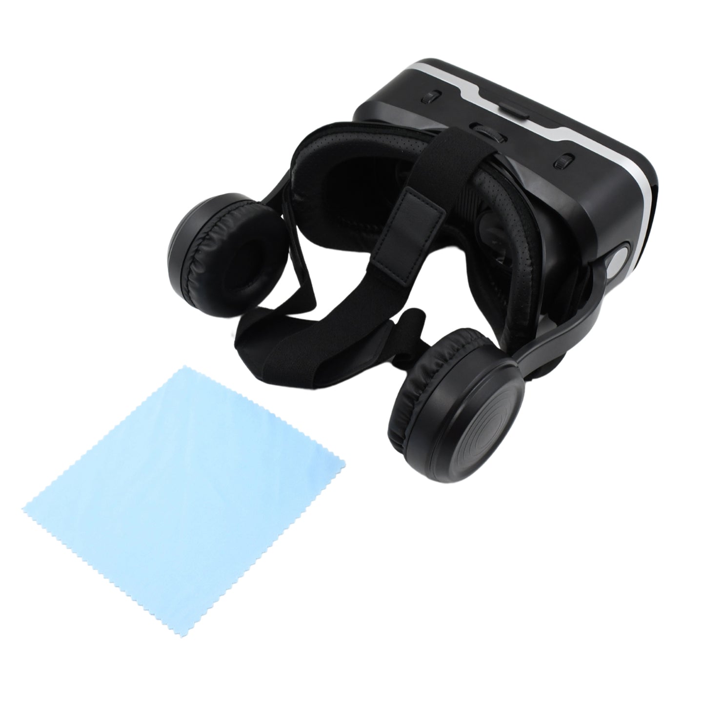 3d Hd Vr Glasses Virtual Reality Goggles Headset For Ios For Android Smartphonevr Goggles-for 3d Vr Movies Video Games With Headphones (1 Pc) - Happy Price - Image 6