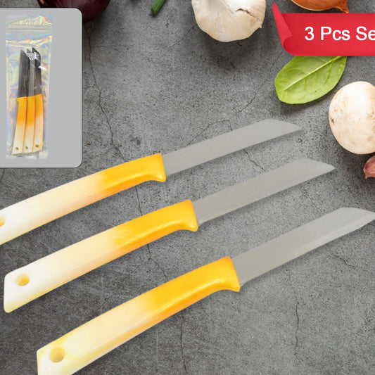 Kitchen Knife With Stainless Steel Blade (1 Pc) - Happy Price - Image 1