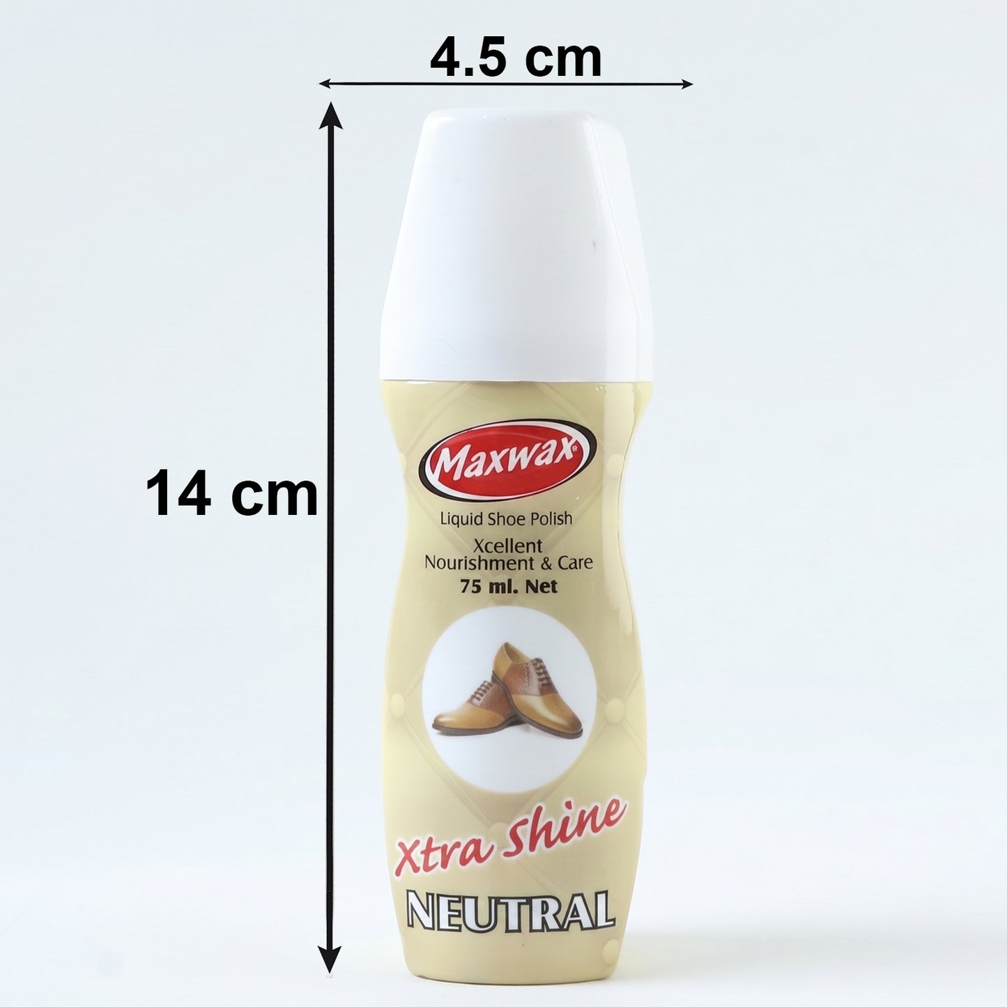 Maxwax Neutral Liquid Shoe Polish (1 Pc 75 Ml)