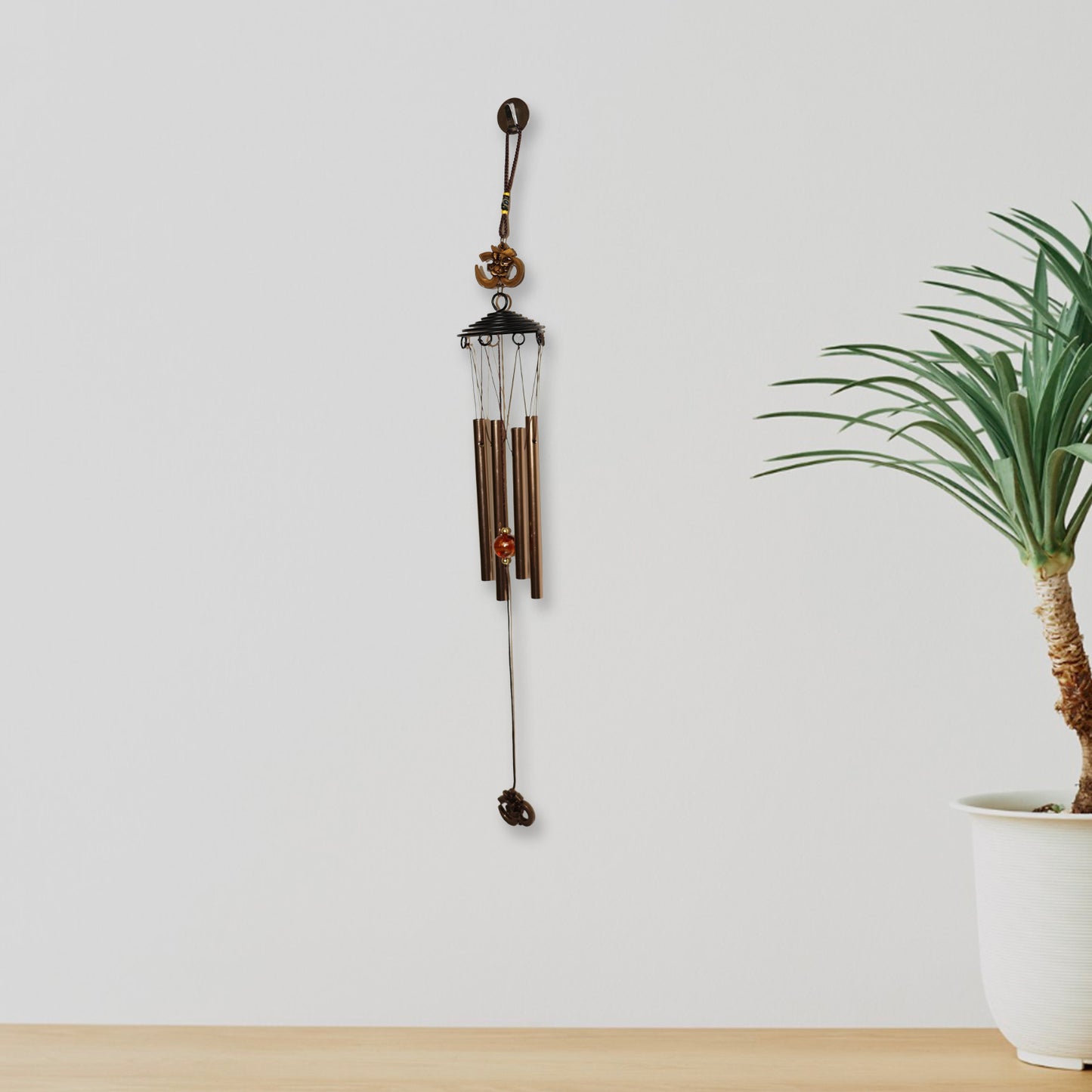 Metal Om Symbol Wind Chime - 1 Pc - Happy Price - Image 4