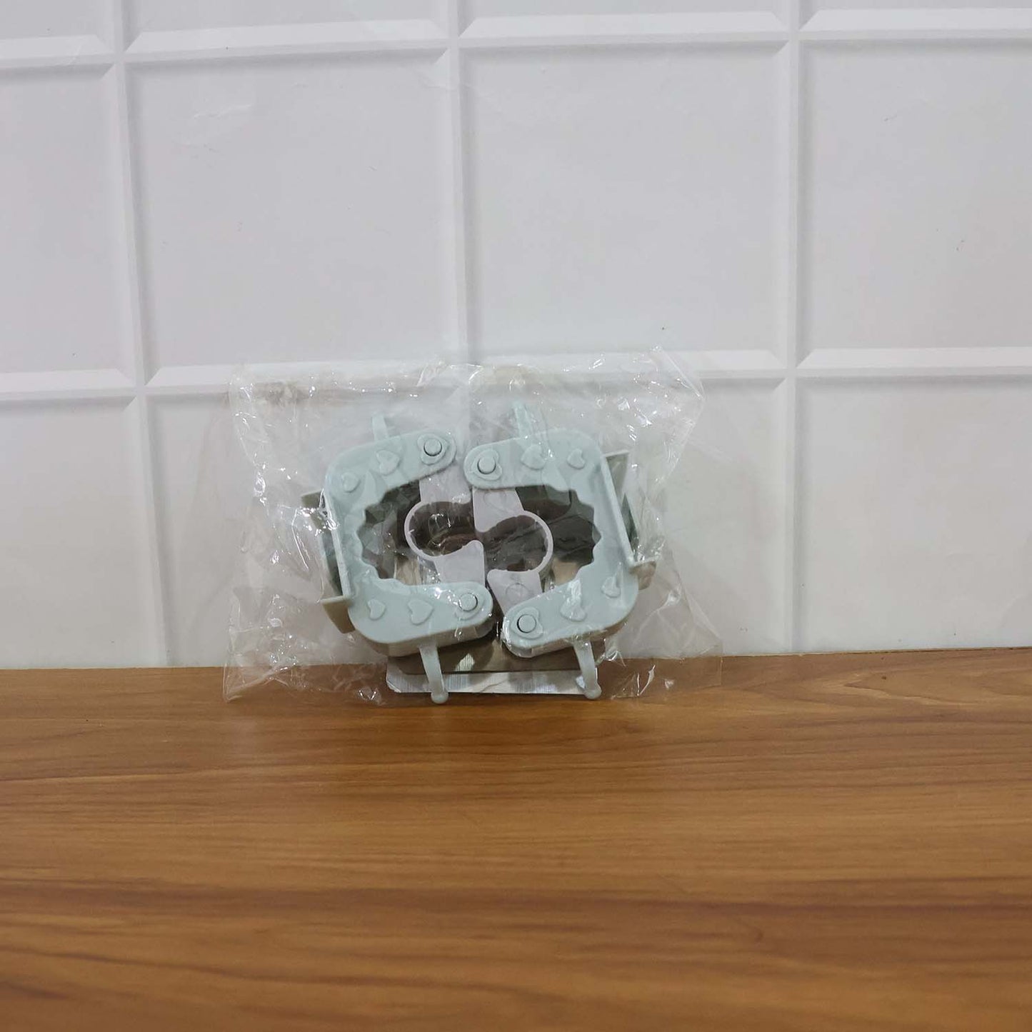 Wall Mounted Mop and Broom Holder Clips - 2 Piece Set with Adhesive Backing - Happy Price - Image 6