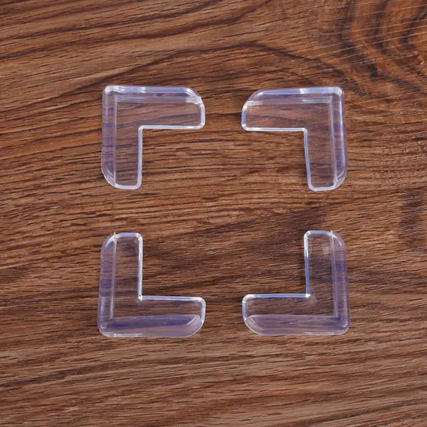 4 Pcs Baby Safety Table Corner Protectors - Transparent Edge Guards - Happy Price - Image 3