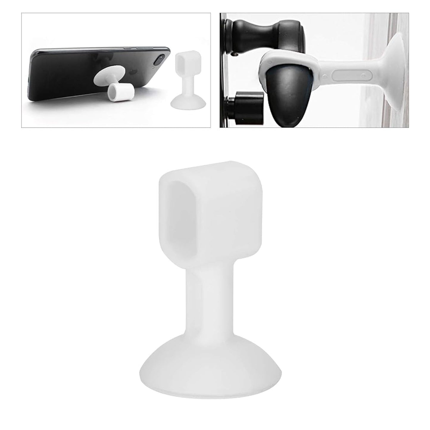 Self-sucking Silicone Door Stopper (1 Pc  Mix Color) - Happy Price - Image 2