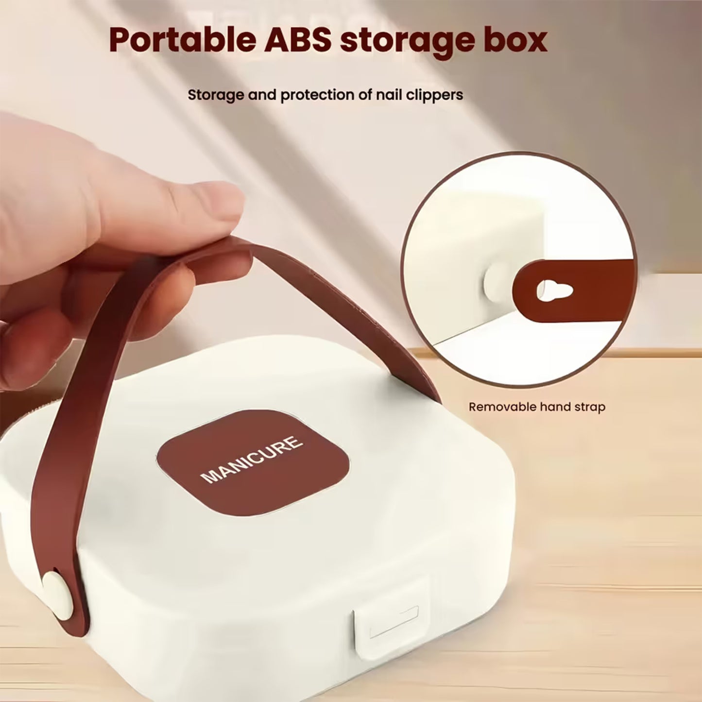 8-Piece Stainless Steel Manicure Pedicure Grooming Kit with Travel Case - Happy Price - Image 4