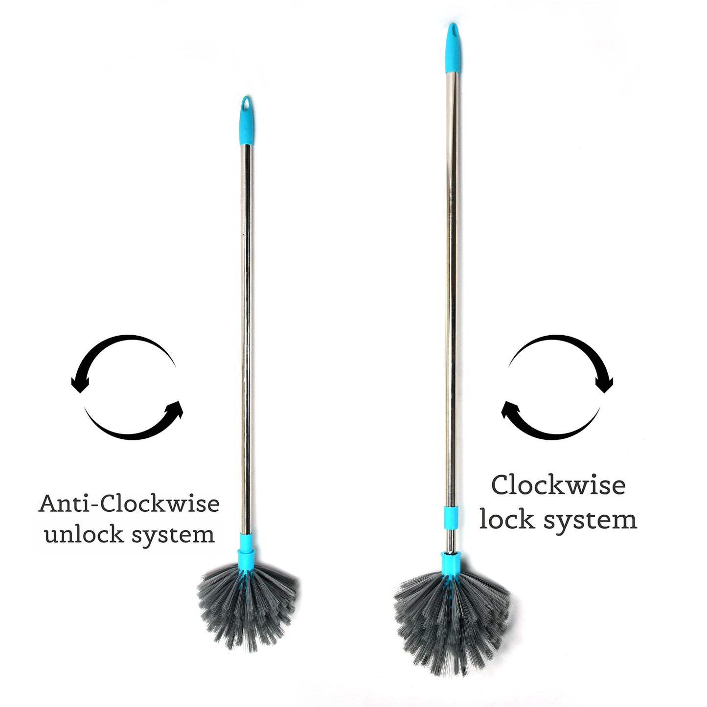 Extendable Cobweb Duster with Stainless Steel Handle for High Ceiling Cleaning - Happy Price - Image 5