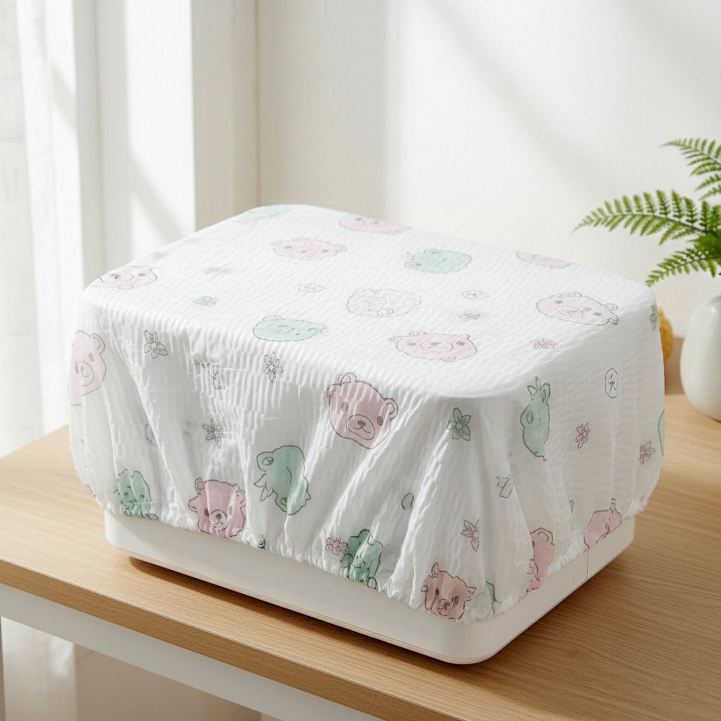 B-Grade Reusable Split AC Indoor Unit Dust Cover - Elastic Fit, Washable - Happy Price - Image 6