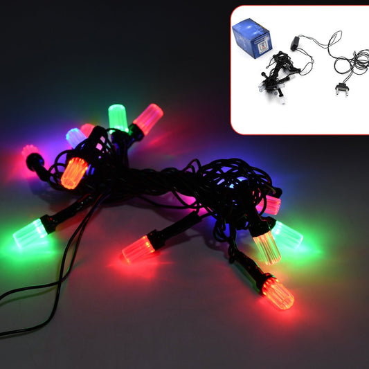 Festive 3 Meter Festival Decoration Led String Light Diwali Light For Indoor And Outdoor Uses In All Ocassion Birthday Party Multicolor Light  (15l 3mtr) - Happy Price - Image 1