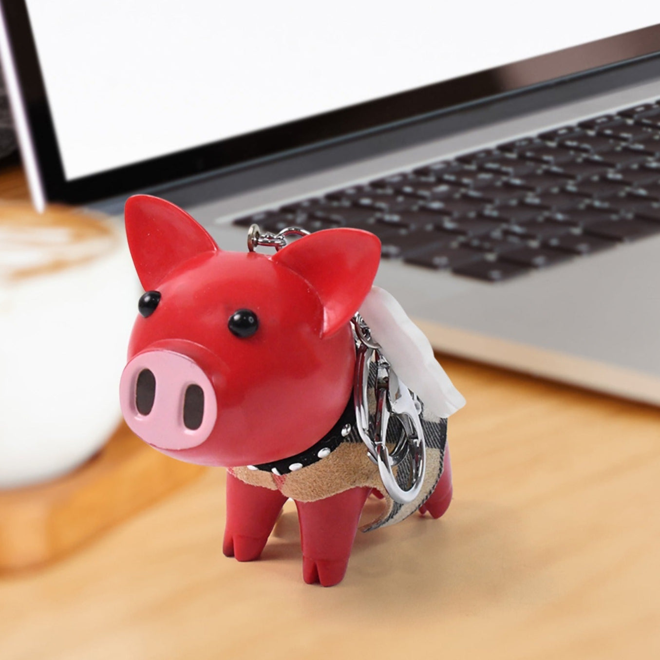 Cute Pig Keyring Keychain (1 Pc) - Happy Price - Image 1