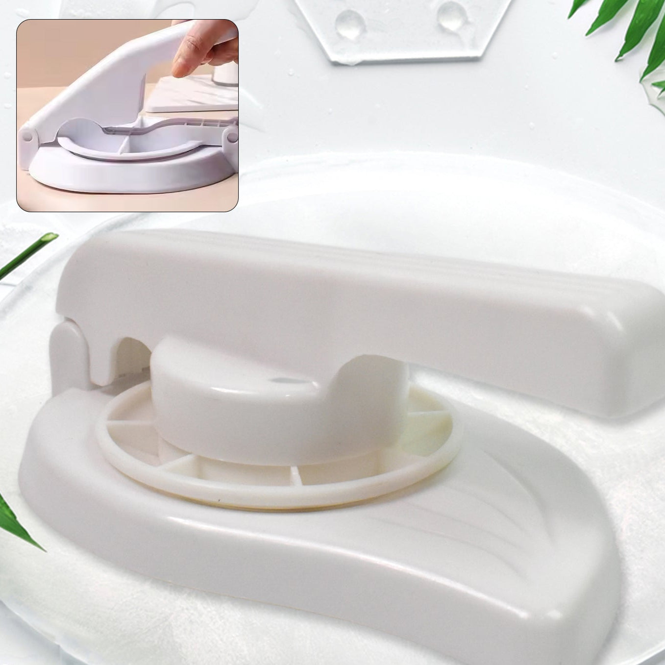 Puri Chapati Press Machine Plastic For Kitchen Use ( 1 Pc ) - Happy Price - Image 1