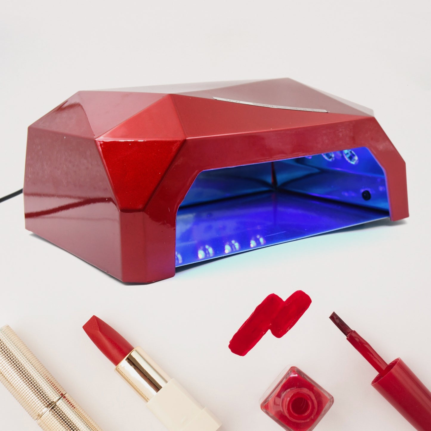 36w Led Nail Dryer Curing Nail Polish Uv Gel Diamond Shaped Nail Dryers (1 Pc) - Happy Price - Image 6