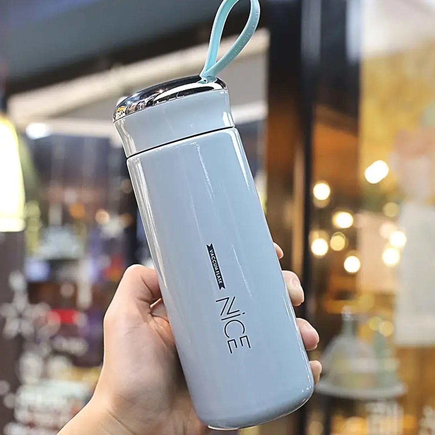 Durable Glass Water Bottle for Sports & Travel - 300ml - Happy Price - Image 2