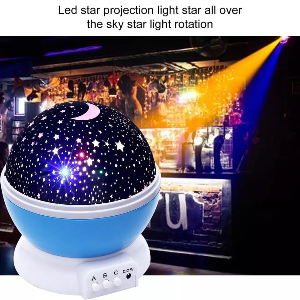 1234 Colour Changing Good Night Star Master Rotating Projection Night Lamp - Happy Price - Image 3