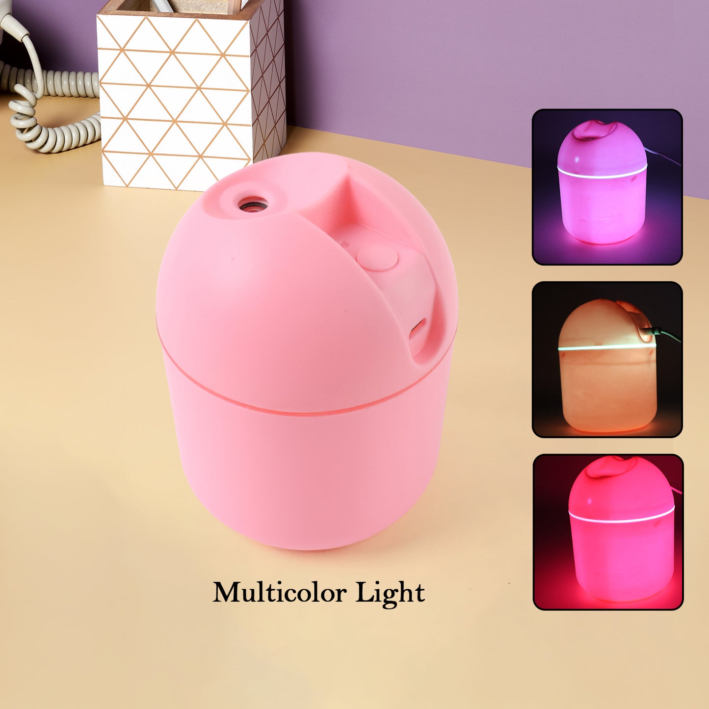 Usb Mini Air Humidifier For Home  Office (1 Pc) - Happy Price - Image 3