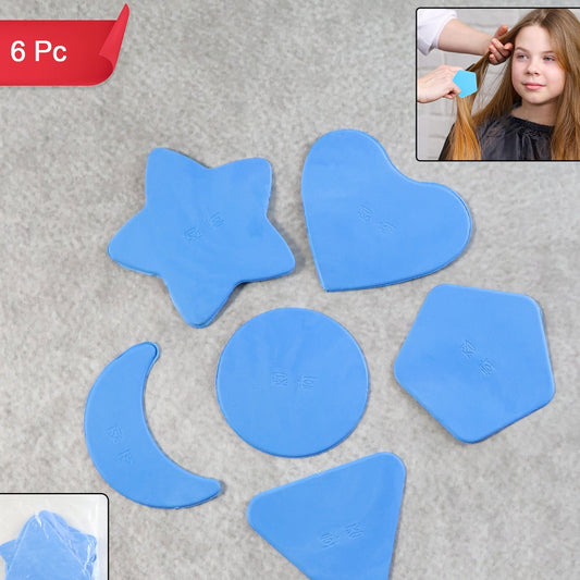 6-in-1 Hair Design Stencil Set for Trimmers & Clippers - Happy Price - Image 1