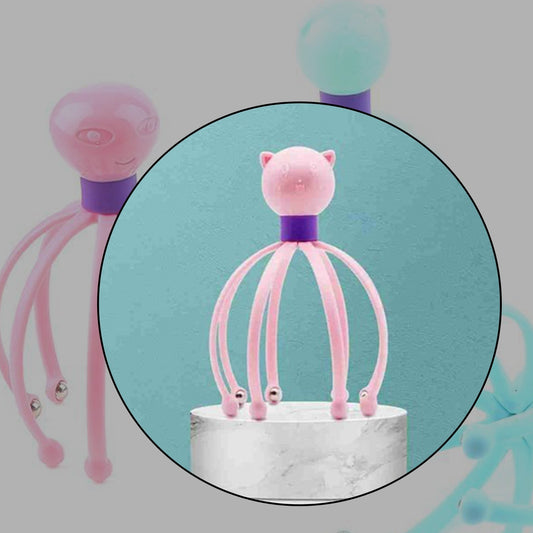 Octopus Stress Relief Therapeutic  Scalp Massager - Happy Price - Image 1