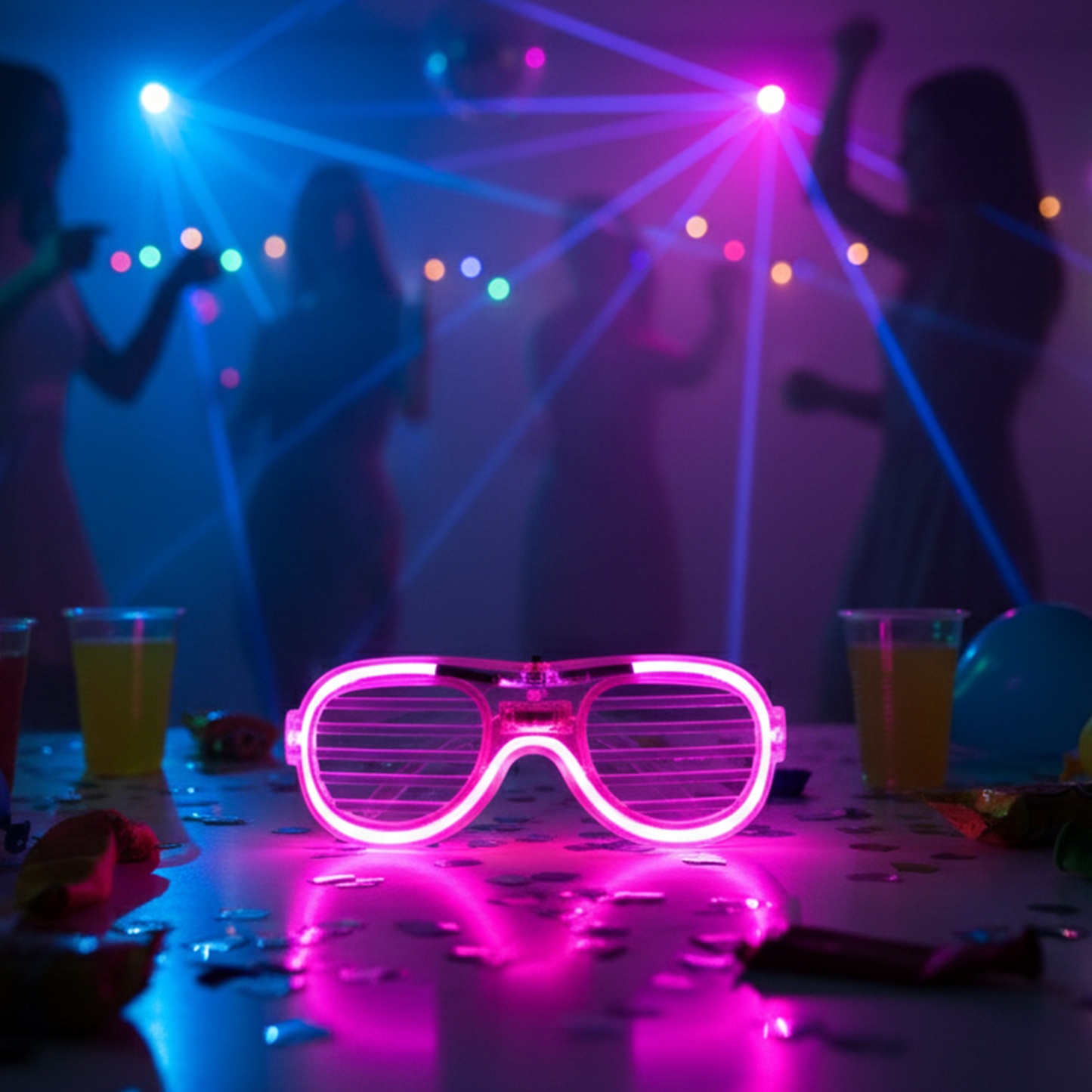 LED Light Up Party Glasses for Night Events (1 Pc) - Happy Price - Image 6
