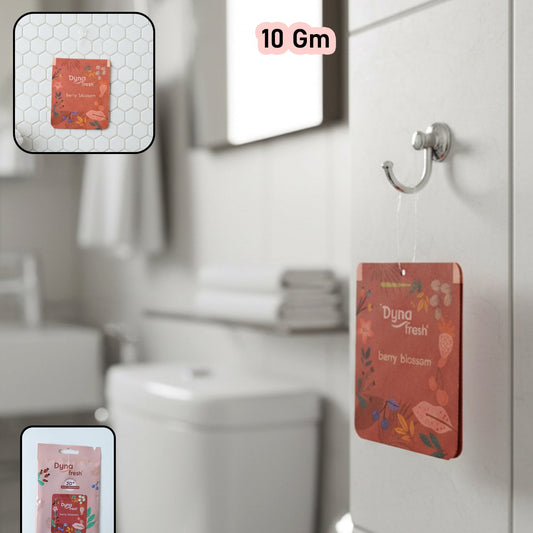 Hanging Bathroom Berry Blossom Air Freshener Gel (1 Pc 10 Gm)