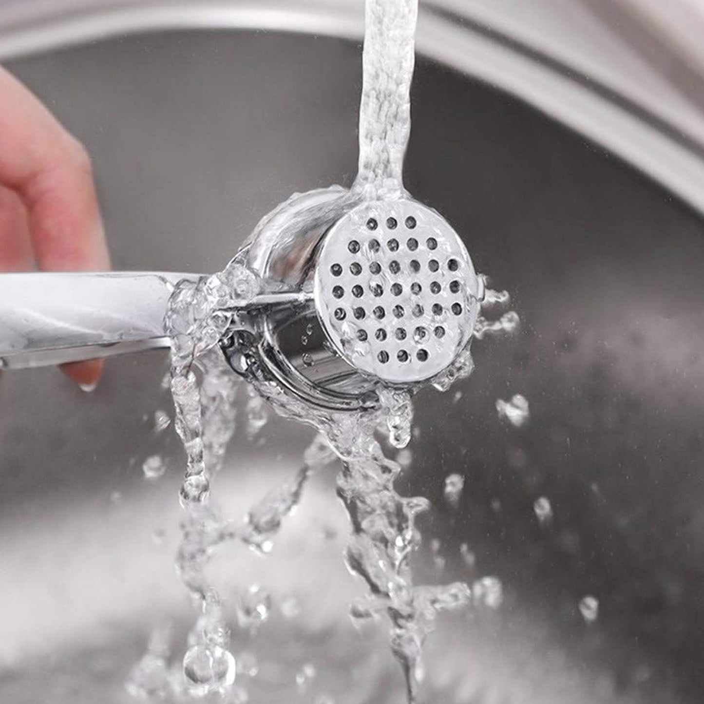 2 In1 Garlic Masher Premium Garlic Press  Walnut Cracker Opener (1 Pc) - Happy Price - Image 3