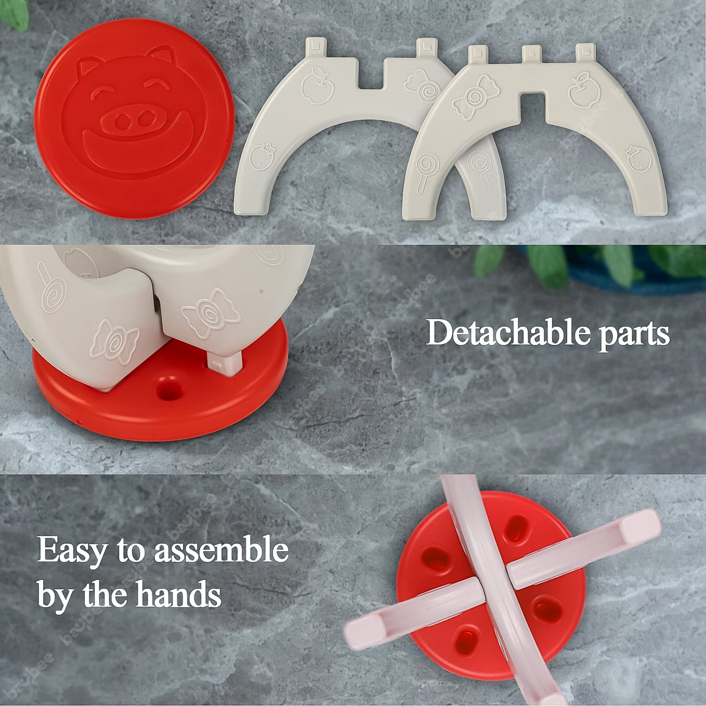 Detachable  Dismantle Baby Desk Chair - Happy Price - Image 3