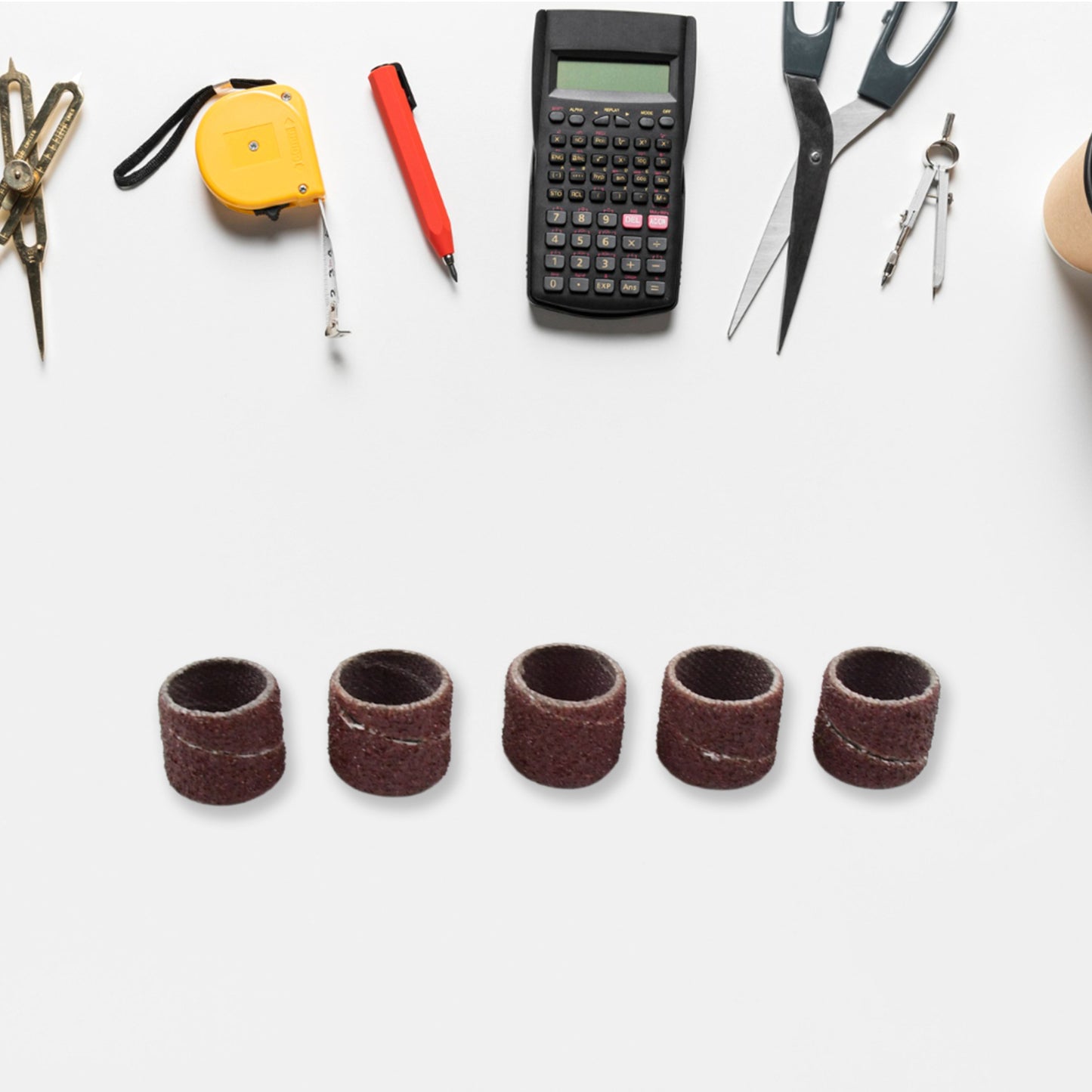 Drum Polishing Kit Drum Sanding Sleeves Widely Used (10 Pcs Set) - Happy Price - Image 2