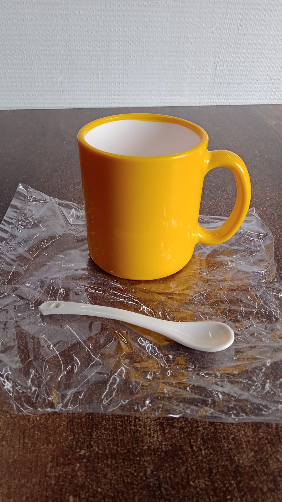 Elegant Ceramic Mug With Matching Spoon - Happy Price - Image 7