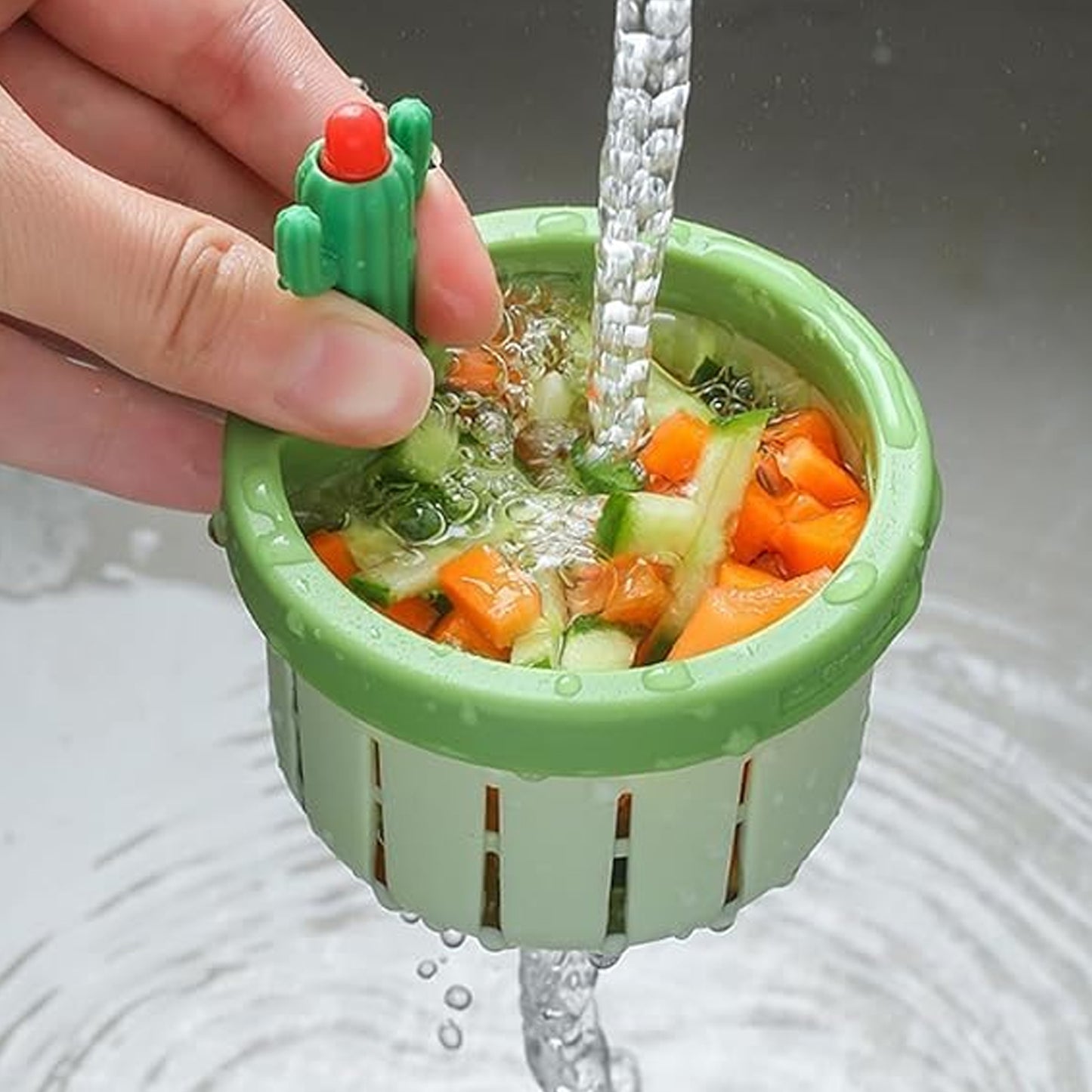 Plastic Kitchen Sink Drain Strainer (1 Pc) - Happy Price - Image 4