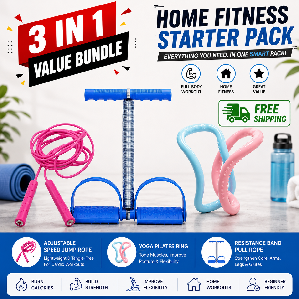 Home Fitness Starter Pack