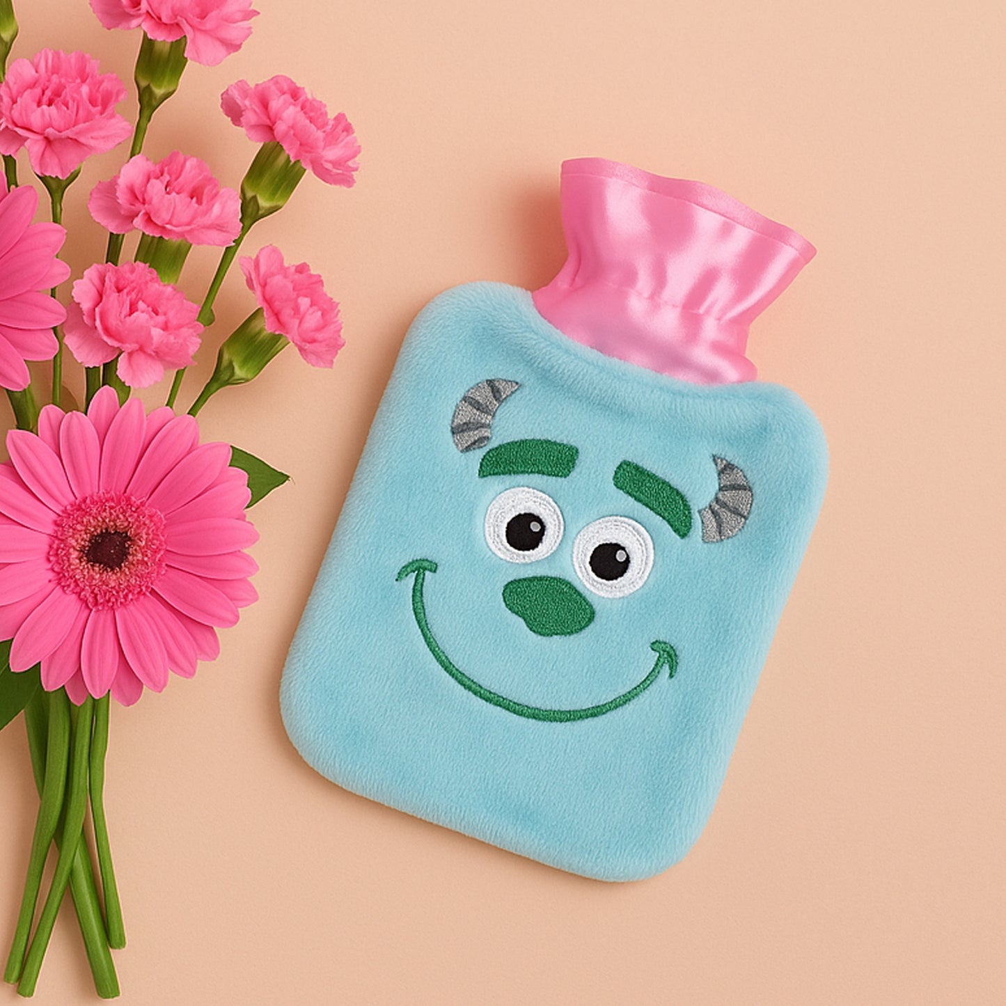 Small Hot Water Bag with Soft Cover for Targeted Pain Relief - Happy Price - Image 1