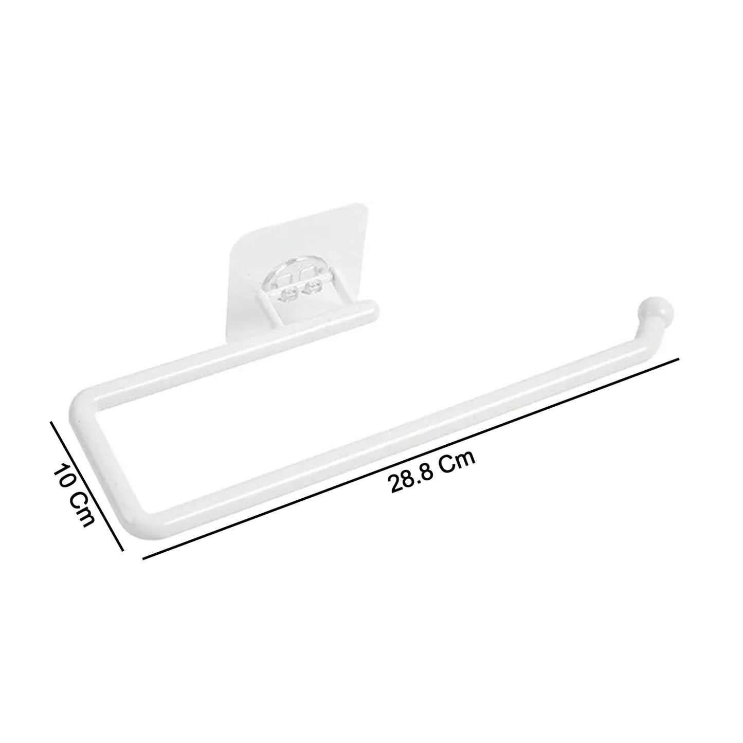 Wall Mounted Paper Towel Holder with Suction Cup - 1 Pc - Happy Price - Image 5