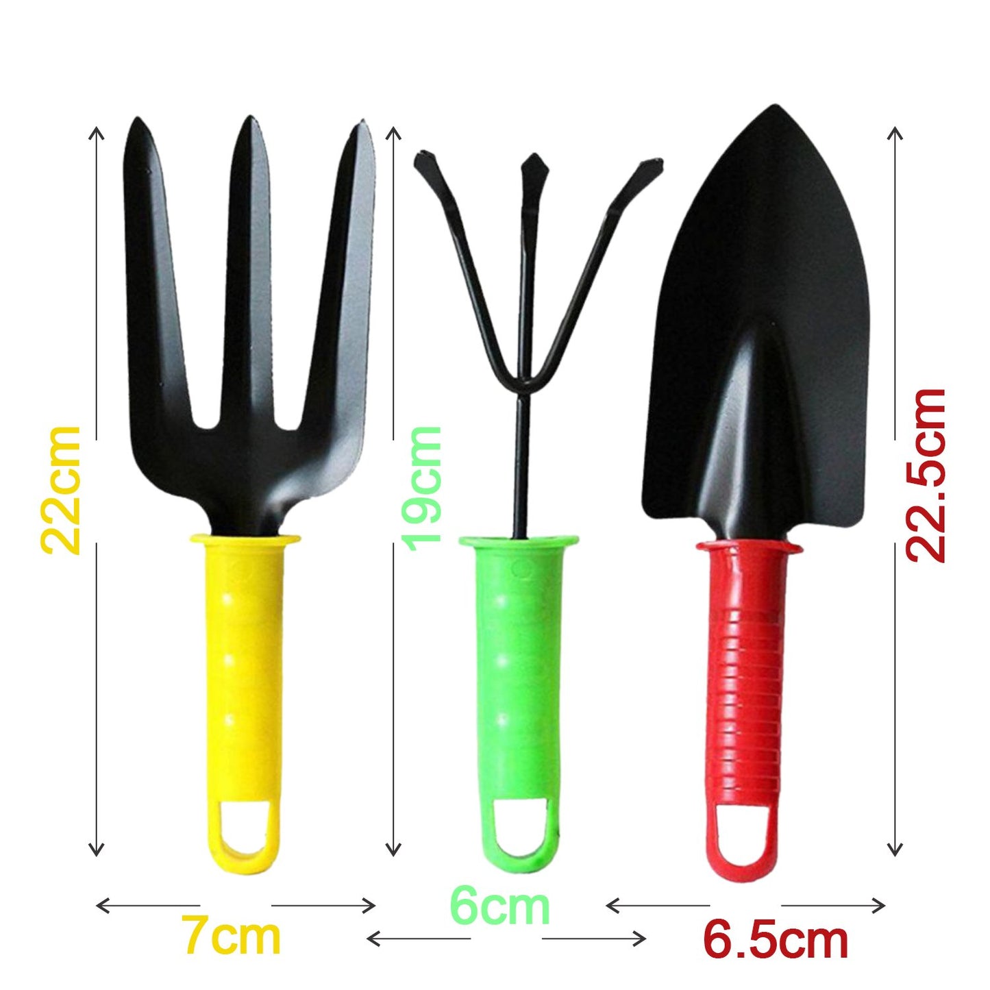 Colorfull Garden Tool Set Set Of 3pc - Happy Price - Image 3