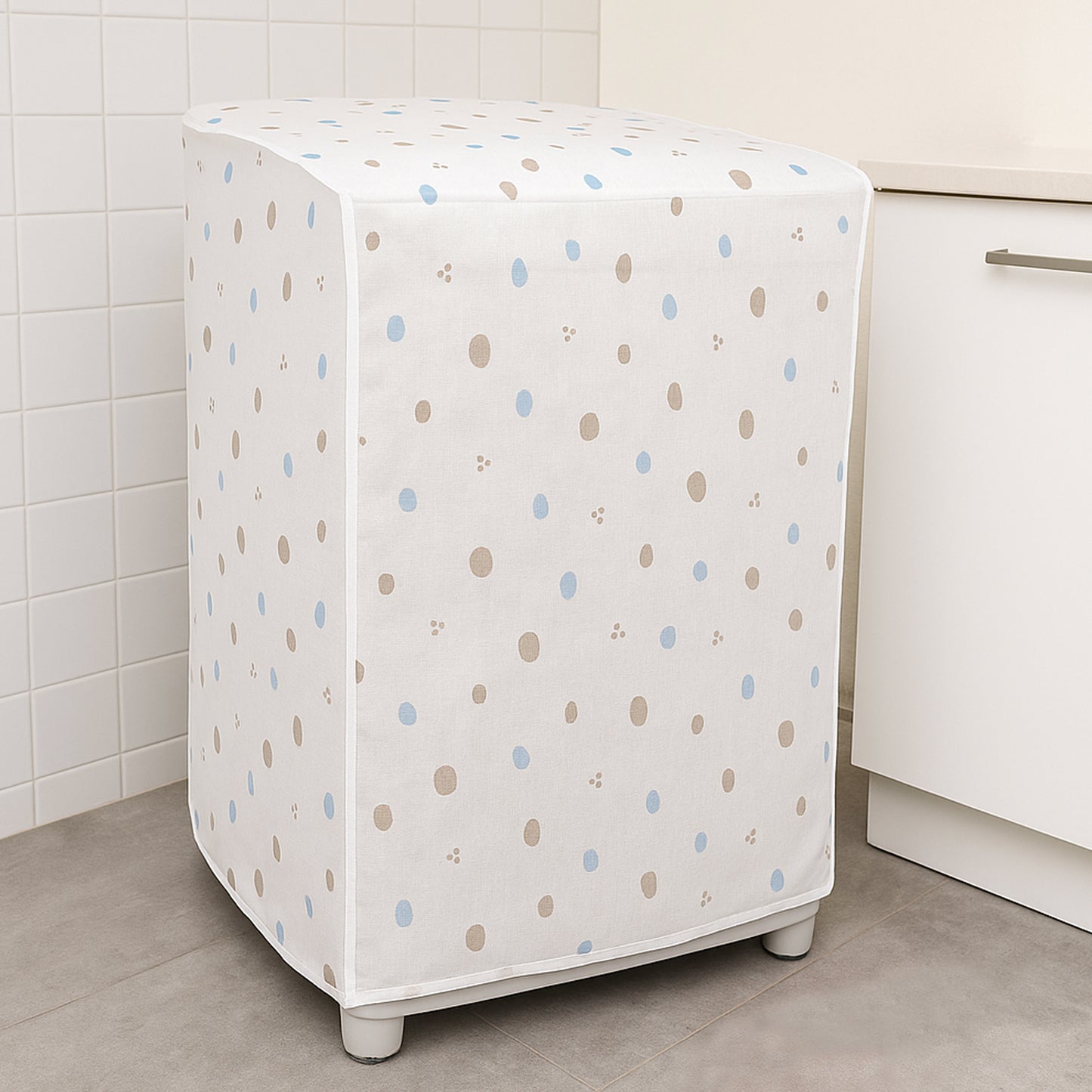 Washing Machine Cover Tumble Dryer Cover Sun Protection Dustproof Washing Machine Protective Cover (75x46x85 Cm) - Happy Price - Image 6