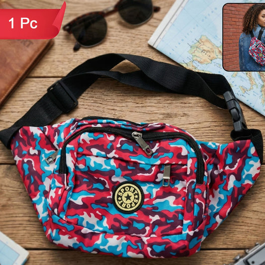 Versatile Waist Pouch & Sling Bag for Travel & Daily Use (1 Pc) - Happy Price - Image 1