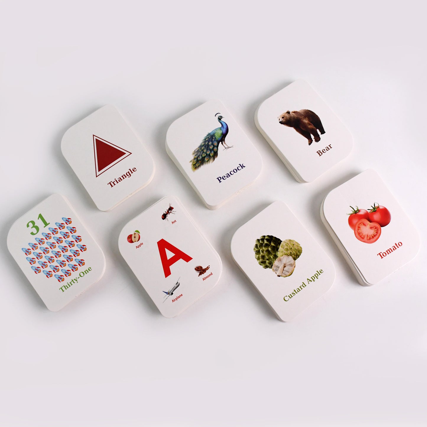 224 Pcs Early Learning Flashcard Combo Set - 7 Topics for Kids - Happy Price - Image 6