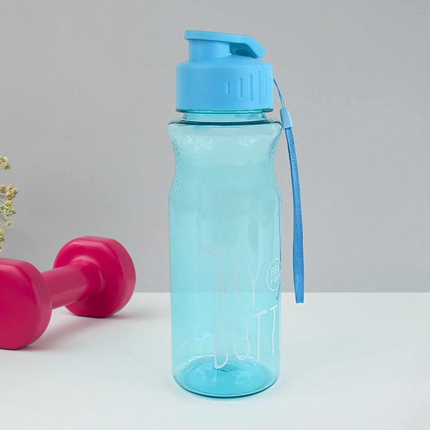 Bpa-free Plastic Sports Water Bottle (Approx. 400 Ml  1 Pc) - Happy Price - Image 5