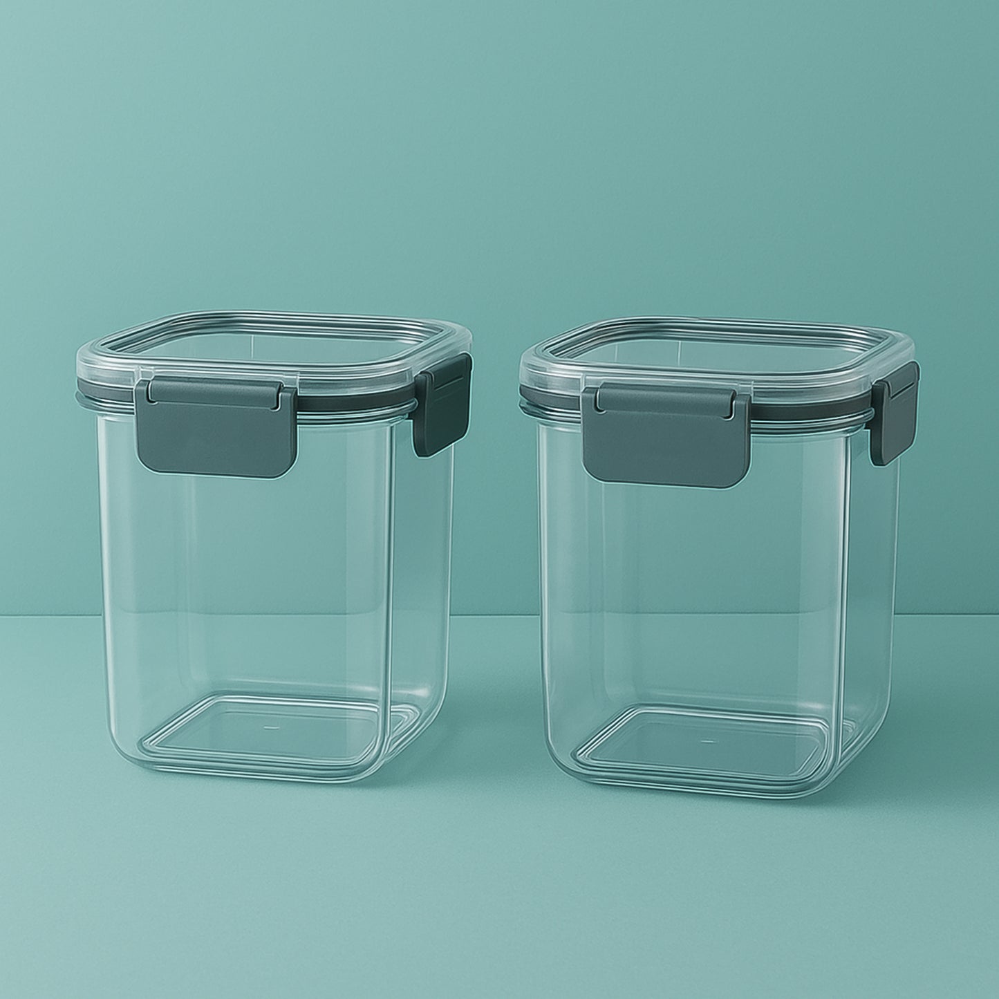 Apex Press N Lock Airtight Food Storage Container Set (2pc900ml) Approx - Happy Price - Image 6