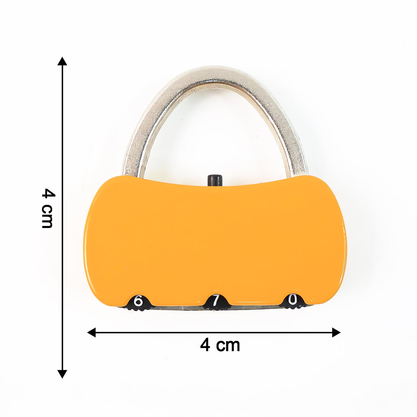 Portable Security 3-digit Combination Travel Lock (1 Pc) - Happy Price - Image 5