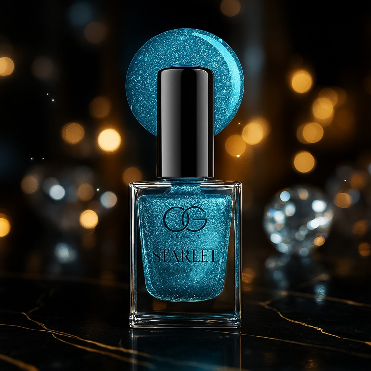 Aqua Bluebell Glitter Nail Paint - 10 ML, 1 Pc - Happy Price - Image 6