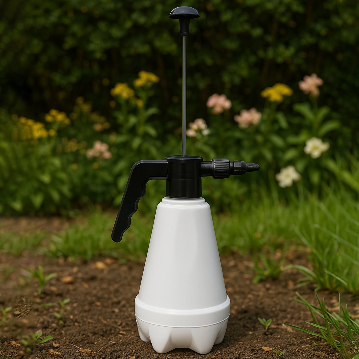 Heavy-duty Plastic Pressure Spray Bottle (1.5 L) - Happy Price - Image 4