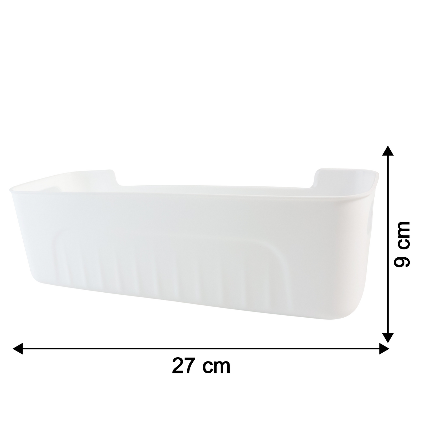 Set of 4 White Plastic Storage Baskets with Handles - Happy Price - Image 7