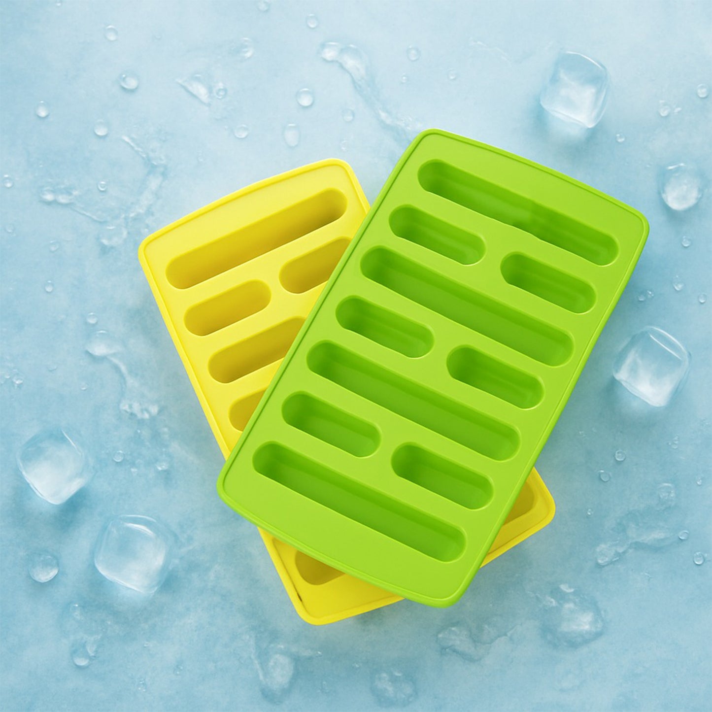 Plastic Ice Cube Tray Set (4 Pc) - Happy Price - Image 4