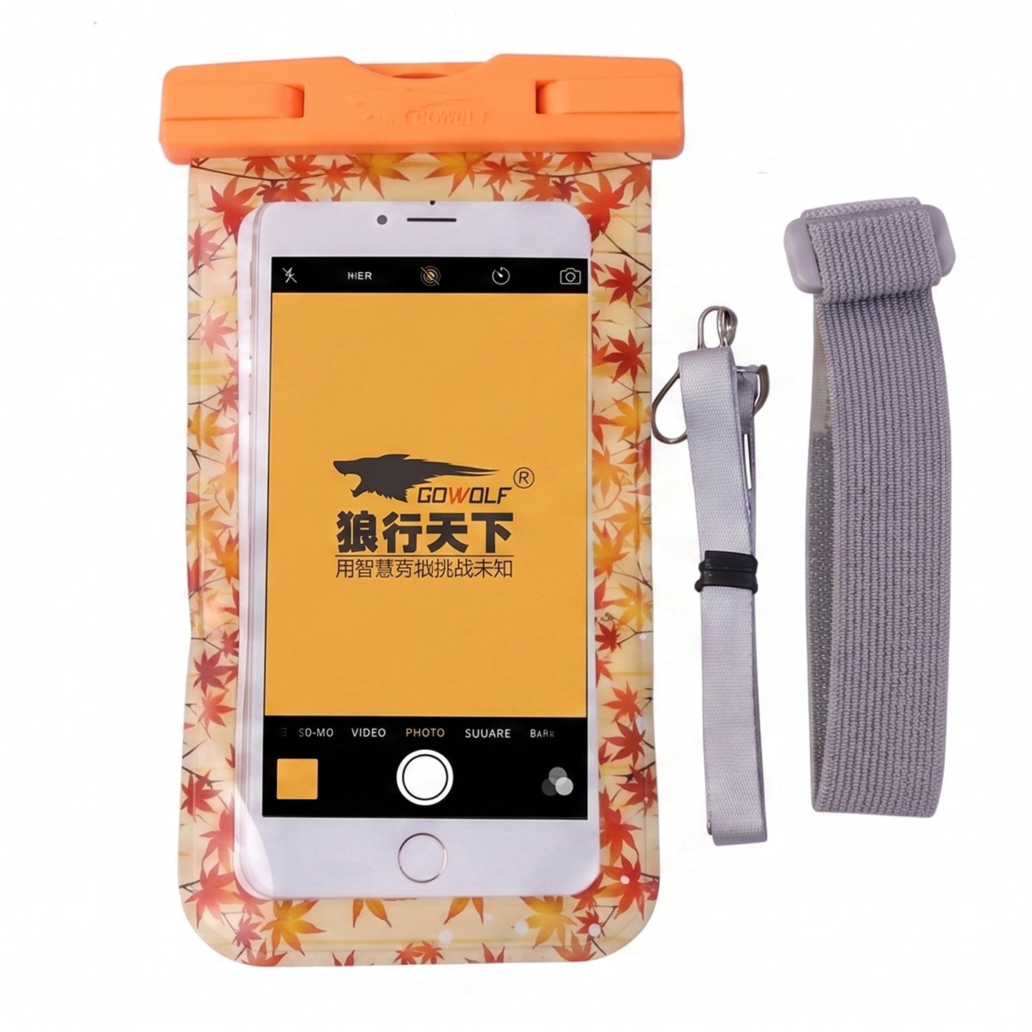 Waterproof Mobile Pouch with Armband & Lanyard - 1 Pc Universal Phone Case - Happy Price - Image 4