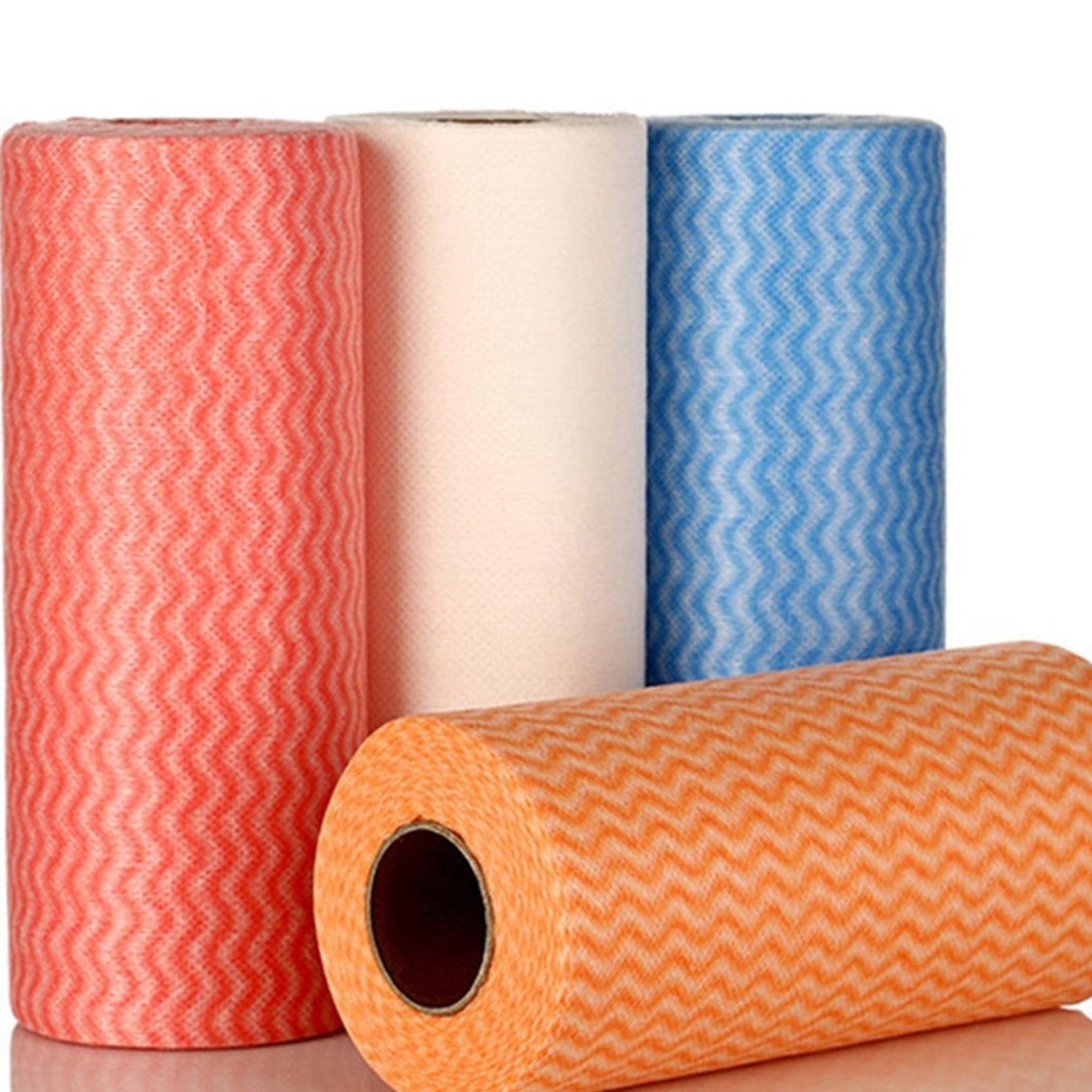 Non Wooven Fabric Disposable Handy Wipe Cleaning Cloth Roll (1pc) - Happy Price - Image 1