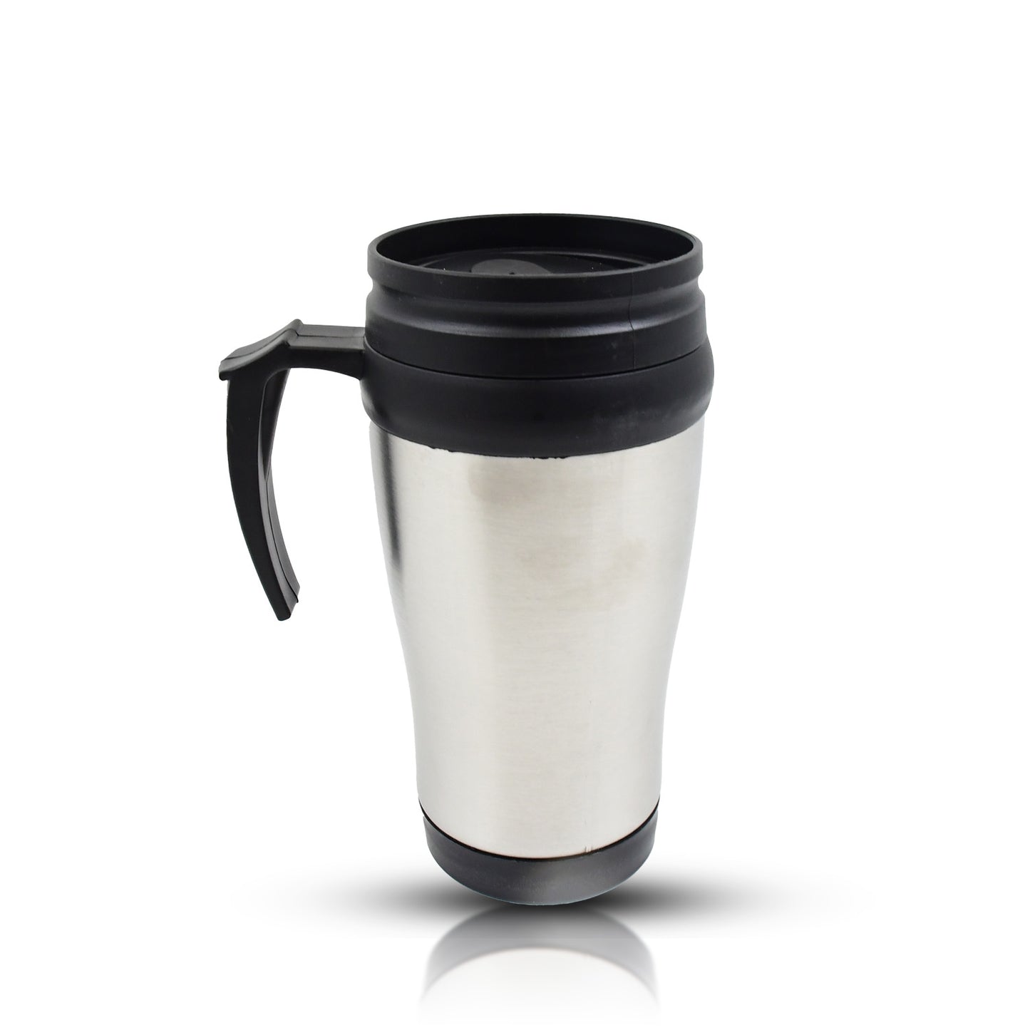 Stainless Steel Vacuum Glass Insulated Glass Coffee Cups (With Lid  Handle  1 Pc) - Happy Price - Image 3