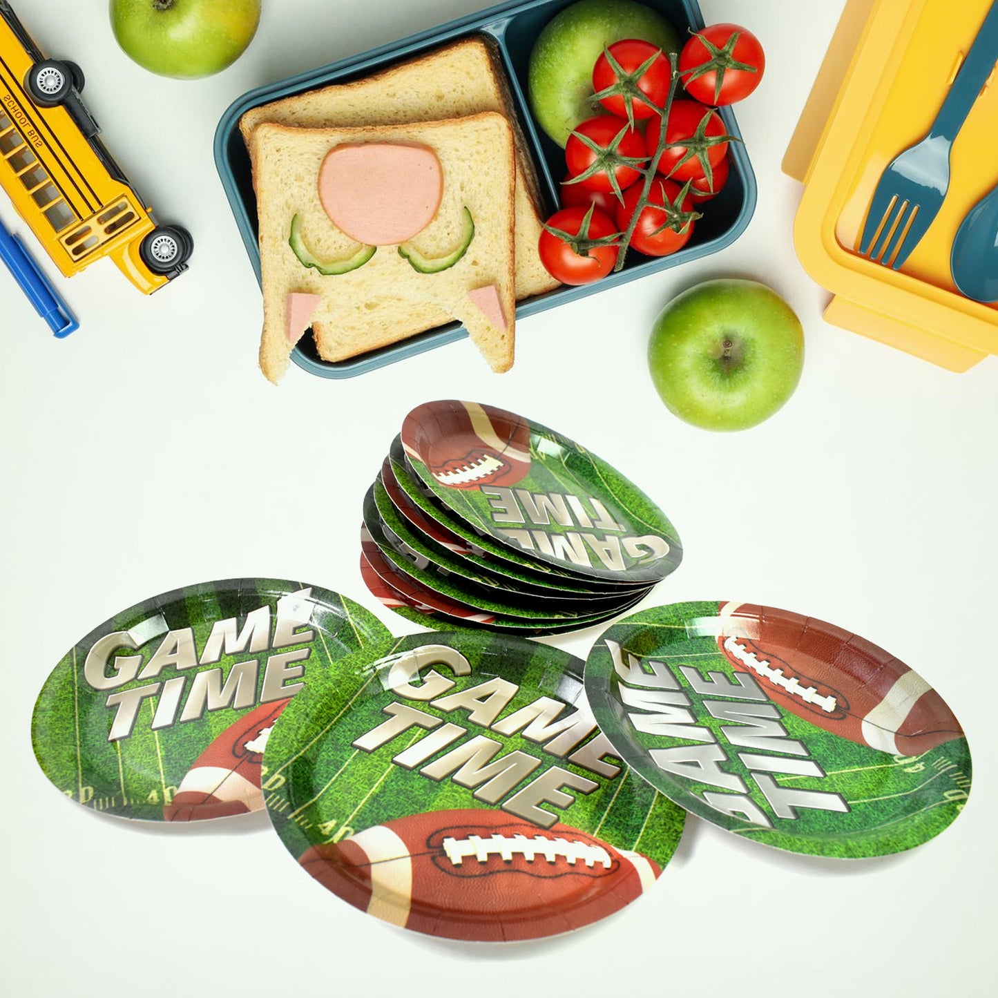 Round Plates Disposable Paper Plates  Happy Birthday Gift (10 Pcs Set  Mix Design) - Happy Price - Image 6