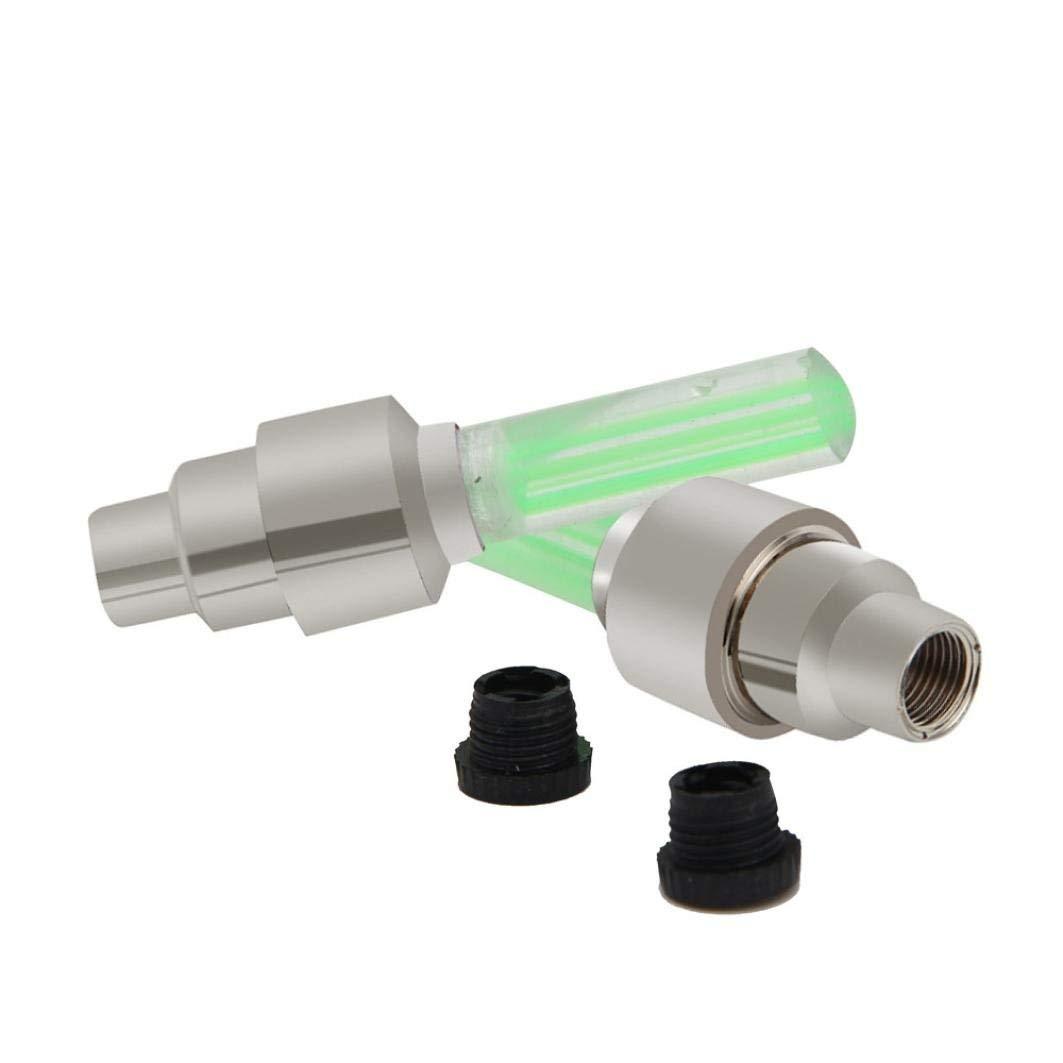 Led Flash Light Lamp Tyre Wheel Valve Sealing Caps - Happy Price - Image 6
