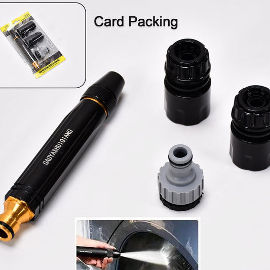 High Pressure Water Gun Nozzle Car Wash Water Gun Nozzle Alloy Garden Nozzle Spray Gun - Happy Price - Image 1