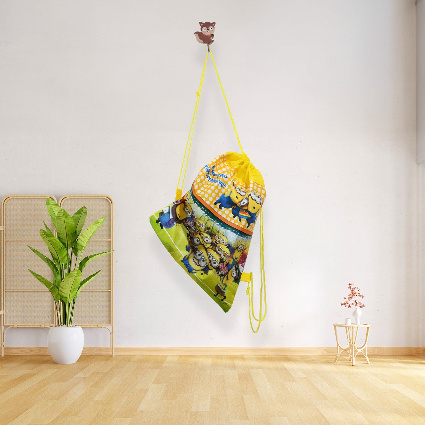 Small Dori Bag For Kids Favour Haversack Bag Birthday Party Return Gift Drawstring Dori Backpack Drawstring Backpack - Happy Price - Image 5